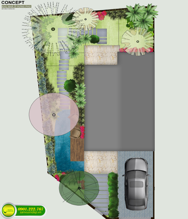 concept sân vườn