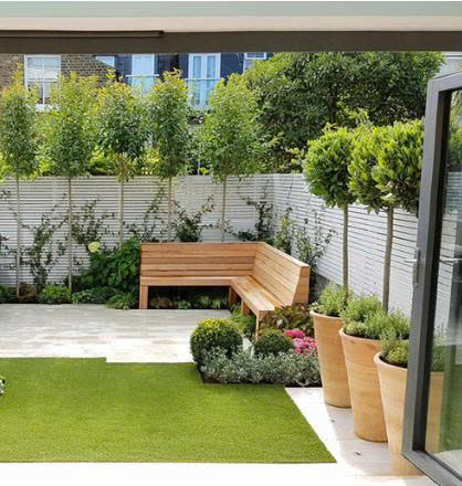 CÁCH BỐ TRÍ CÂY XANH TRONG VƯỜN