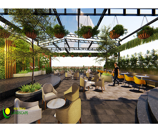 QUY TRÌNH THI CÔNG SÂN VƯỜN NHÀ HÀNG